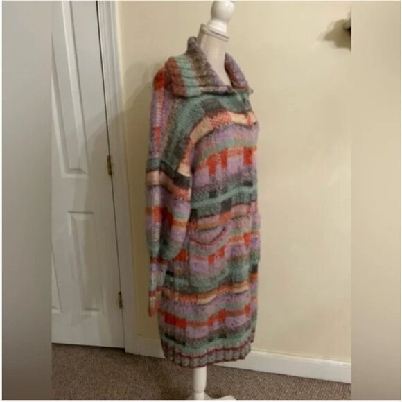 Anthropologie Brushed Cardigan Sweater Coat size M - Picture 5 of 10